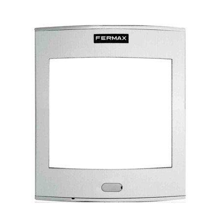 Cadre S2 pour platine de rue Skyline 2V Fermax - 130x151mm - Argent