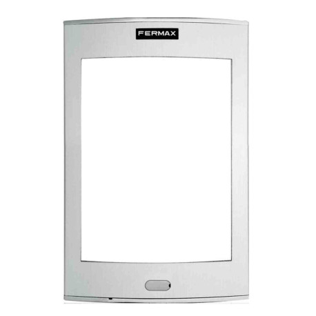 Cadre S4 pour platine de rue Skyline 3V Fermax - 130x199mm - Argent