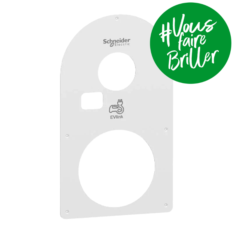 Illustration d’une borne de recharge pour véhicule électrique utilisée en contexte de recharge domestique avec installation IRVE.