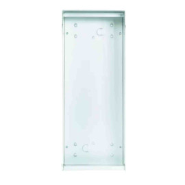 Boitier visiere en saillie Urmet - 1 rangée - pour plaque de rue 7771/3 - Aluminium 6mm
