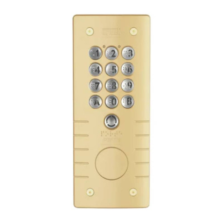 Clavier à code - 22 codes - IP54 - Champagne