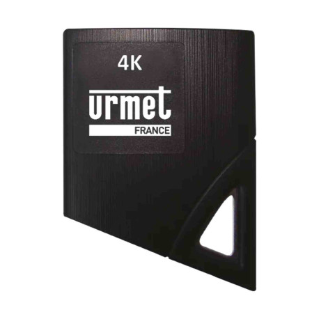 Badge porteur de noms haute capacite de mémoire Urmet - 4K - IP68 - Noir