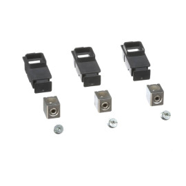 Lot de 3 bornes aluminium Schneider - 16 à 125A - Section 2,5 à 70mm² - Pour NSXm et BD 15-125