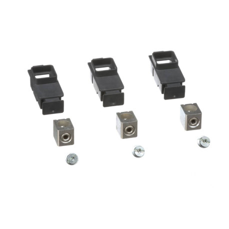 Lot de 3 bornes aluminium Schneider - 16 à 125A - Section 2,5 à 70mm² - Pour NSXm et BD 15-125