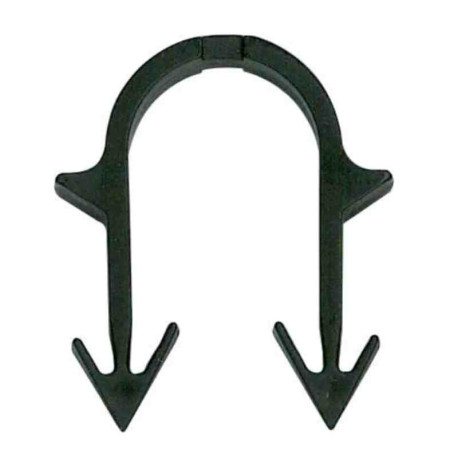 Boite de 300 agrafes pour plancher chauffant ING Fixations - L.40mm - Noir