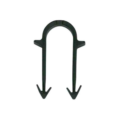 Boite de 300 agrafes pour plancher chauffant ING Fixations - L.60mm - Noir