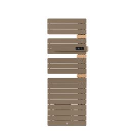 Sèche-serviettes connecté Allure 3 classique - Mât à droite - 750W - Brun Sable