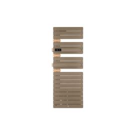 Sèche-serviettes connecté Allure 3 classique - Mât à gauche - 750W - Brun Sable