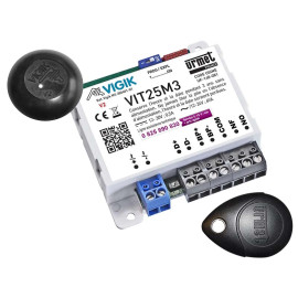 Kit micro-centrale avec lecteur et badge programmable