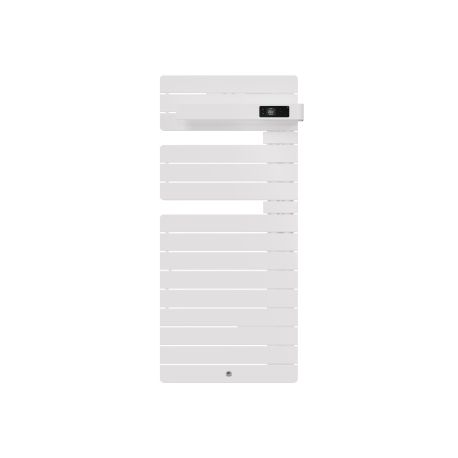 Sèche-serviettes connecté soufflant Allure 3 Classique Thermor - Mât à droite - 500+1000W - Blanc brillant intégral