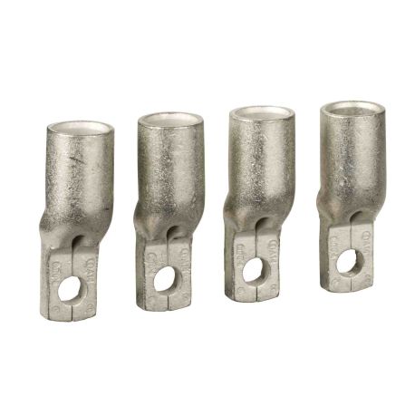 Lot de 4 cosses à sertir 160A ComPacT NSXm Schneider - Pour câble cuivre 70mm² - Séparateur de phases