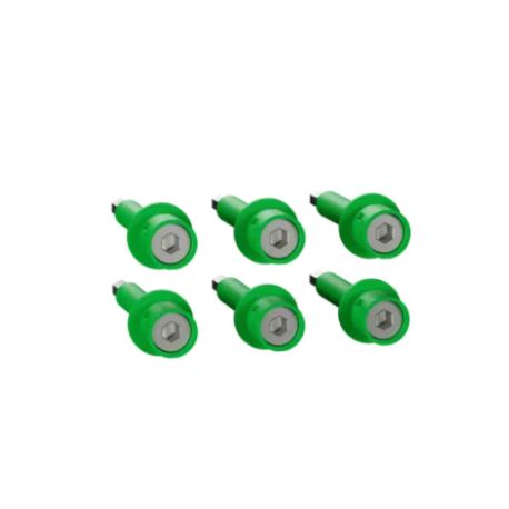 Lot de 6 embouts sécables ComPact NSXm Schneider - 9 N.m - 3P - Vert