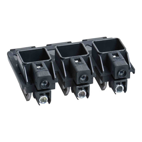 Bornier EverLink Schneider Electric - 3P - avec prise tension pour NSXm et BD 15-125