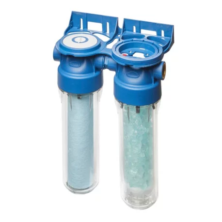 Filtre Duplex antitartre et anticorrosion PUREPHOS BWT - 20µm - 3/4''