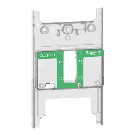 Plastron de rechange ComPacT NSXm Schneider - 3P - IP40 - Blanc
