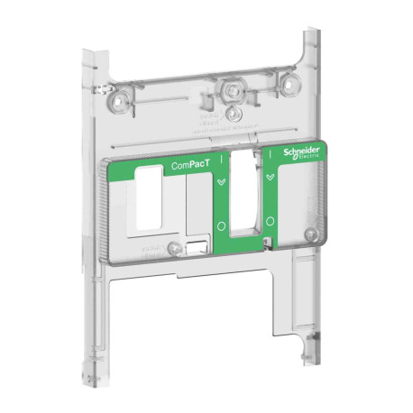 Plastron de rechange ComPacT NSXm Vigi Schneider - 4P - IP40 - Blanc