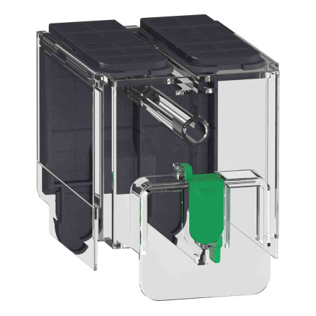 Cache borne long Schneider - 2P - Pour ComPacT NSXm et Powerpact B