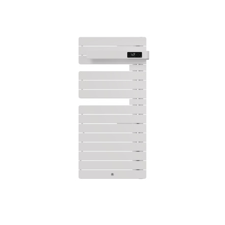 Sèche-serviettes connecté Allure 4 Thermor - Mât à droite - 500W - Blanc brillant