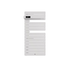Sèche-serviettes connecté Allure 4 Thermor - Mât à gauche - 500W - Blanc brillant