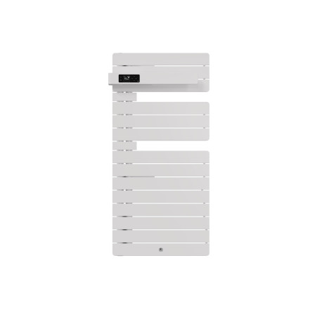Sèche-serviettes connecté Allure 4 Thermor - Mât à gauche - 500W - Blanc brillant