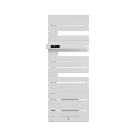 Sèche-serviettes connecté Allure 4 Thermor - Mât à gauche - 750W - Blanc brillant