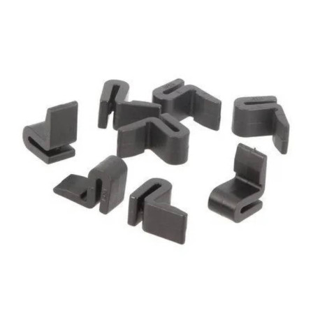 Lot de 8 raccords WC de centrage Nicoll - Pour grille réversible