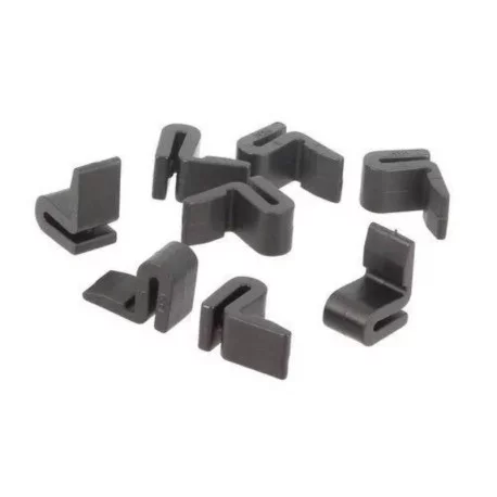 Lot de 8 raccords WC de centrage Nicoll - Pour grille réversible