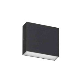 Applique murale LED BRIKPRO 1 Indigo - 7W - 3000K - IP67 - Anthracite - Non dimmable