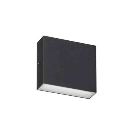 Applique murale LED BRIKPRO 1 Indigo - 7W - 3000K - IP67 - Anthracite - Non dimmable