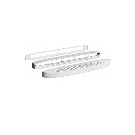 Entrée d'air autoréglable acoustique ECA RA 45 - 45m3/h - 39dB - Blanc - Avec rallonge acoustique