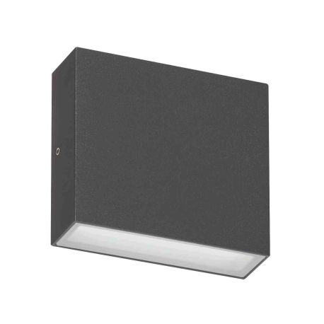 Applique LED Up&Down BRIKPRO 2 Indigo - 2x7W - 3000K - IP67 - Anthracite - Non dimmable