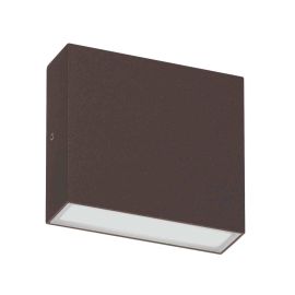 Applique LED Up&Down BRIKPRO 2 Indigo - 2x7W - 3000K - IP67 - Acier corten - Non dimmable