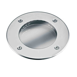 Spot encastré de sol WALKER 3 Aric - E27 - 40W max - Inox - Sans ampoule