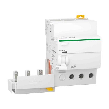 Bloc différentiel 40A Vigi iC60 Acti 9 Schneider - Type A Si - 3P - 30mA - 400/415V