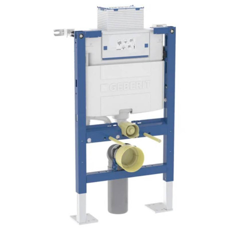 Bâti support Duofix Omega Geberit - Pour WC autoportant - Avec réservoir à encastrer