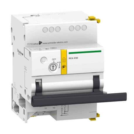 Télécommande RCA Acti 9 Schneider - 230V - Pour disjoncteur iC60 1P, 1P+N, 2P - Sans interface Ti24