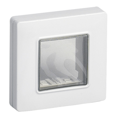 Calotte de protection Vimar - 2 modules - IP55 - Blanc