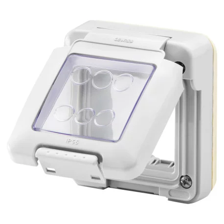 Calotte de protection System Gewiss - Étanche - Gris