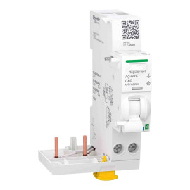 Module détecteur arc différentiel connecté Acti9 Active iC60 Schneider - 30mA - Type ASI - 2P - 25A
