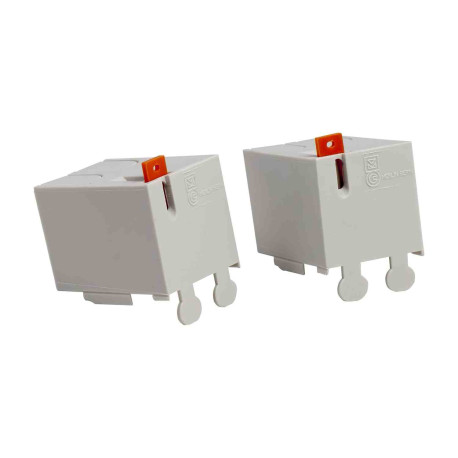 Lot de 2 cache-bornes plombables Acti9 Schneider Electric - 1P+N/2P - pour C60 I-NA ID