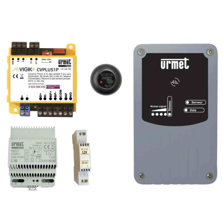 Kit complet 1 Porte Vigik+ Urmet - Avec modem 10 ans