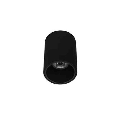 Plafonnier LED Happy 1 Indigo - 7W - 3000K - Noir mat - Dimmable