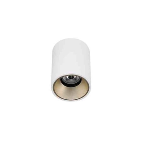 Plafonnier LED Happy 1 Indigo - 7W - 3000K - Blanc mat/ Champagne - Dimmable