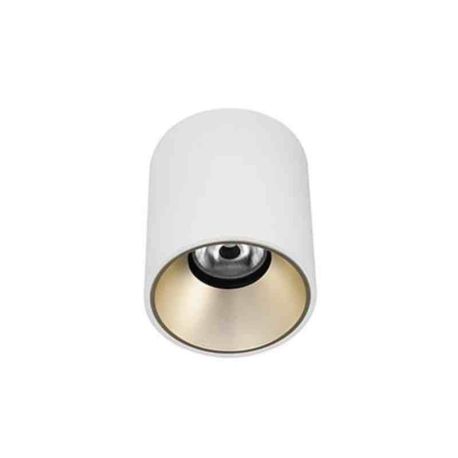 Plafonnier LED Happy 2 Indigo - 13W - 3000K - Blanc mat/ Champagne - Dimmable