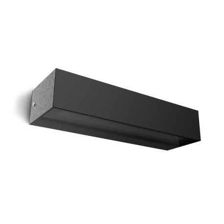 Applique murale Richardia Miidex - 12W - 3000K - Noir