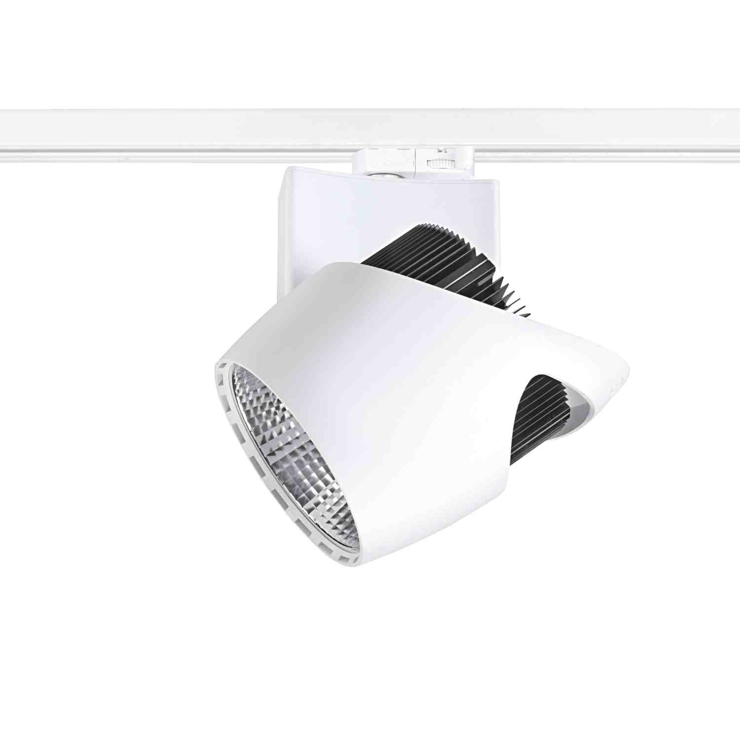 Sur Rails 50175/Aric - Projecteur sur rail Ikar 023 Aric - blanc - 65°