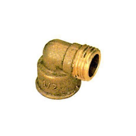 Raccord laiton 8092 coude 90° MF 3/4