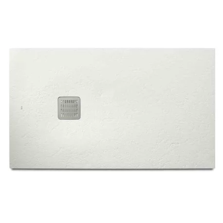 Receveur de douche Polo Plus en stonex Roca - 120x80cm - Sans vidage -  Blanc