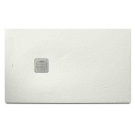 Receveur de douche Polo Plus en stonex Roca - 120x90cm - Sans vidage - Blanc