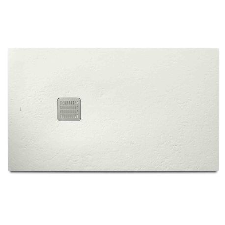 Receveur de douche Polo Plus en stonex Roca - 120x90cm - Sans vidage - Blanc